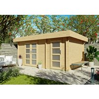 Fjordholz Flachdach Gartenhaus Modell Tekla 28 Fjordholz Flachdach Gartenhaus Modell Tekla 28