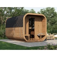 Fjordholz Fass-Sauna Modell Icon 385 Thermo Fjordholz Fass-Sauna Modell Icon 385 Thermo