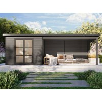 20% reduziert – WPC Holzgartenhaus mit Terrasse Modell Lounge XL 20% reduziert – WPC Holzgartenhaus mit Terrasse Modell Lounge XL