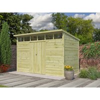 Gartenhaus Modell Q-Line 6,48 m² Rabatt: 26 % Gartenhaus Modell Q-Line 6,48 m² Rabatt: 26 %