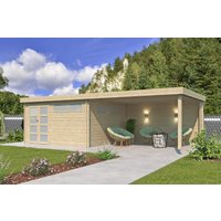 Flachdach Gartenhaus Modell Nelo 44 C mit 400 cm A Rabatt: 26 % Flachdach Gartenhaus Modell Nelo 44 C mit 400 cm A Rabatt: 26 %