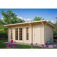 Fjordholz Gartenhaus Modell Jacob 44 B mit Abstell Fjordholz Gartenhaus Modell Jacob 44 B mit Abstell