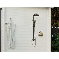 28% reduziert – Garten- Duschsystem Comfort in Edelstahl schwarz 28% reduziert – Garten- Duschsystem Comfort in Edelstahl schwarz