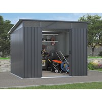 Metall Gerätehaus Modell Lübeck 5,98 m² | Restposten 45% Rabatt Metall Gerätehaus Modell Lübeck 5,98 m² | Restposten 45% Rabatt