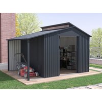 37% reduziert – Metall Gerätehaus Modell Viva Varianta 9,12 m² 37% reduziert – Metall Gerätehaus Modell Viva Varianta 9,12 m²