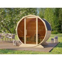 Fjordholz Fass-Sauna Modell Elina Fjordholz Fass-Sauna Modell Elina
