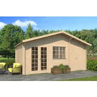Fjordholz Gartenhaus Modell Rolf 44 D Fjordholz Gartenhaus Modell Rolf 44 D
