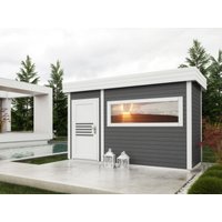 Fjordholz Saunahaus Modell Livia 40 Fjordholz Saunahaus Modell Livia 40