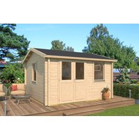 26% Discount! Fjordholz Gartenhaus Modell Narvic 70 D 4x3m 26% Discount! Fjordholz Gartenhaus Modell Narvic 70 D 4x3m