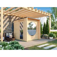 26% Rabatt ! Fjordholz Saunahaus Modell Box Größe XXS natur 26% Rabatt ! Fjordholz Saunahaus Modell Box Größe XXS natur