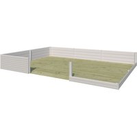 15mm Fußbodenpaket für Gartenhütte Modell QB-Line 4 15mm Fußbodenpaket für Gartenhütte Modell QB-Line 4