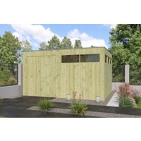 Gartenhaus Modell QBV-Line 11,89 m² Rabatt: 26 % Gartenhaus Modell QBV-Line 11,89 m² Rabatt: 26 %