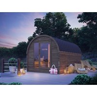 Fjordholz Pod Sauna Modell Luxe 400 cm 2-Raum (RABATT 26%) Rabatt: 26 % Fjordholz Pod Sauna Modell Luxe 400 cm 2-Raum (RABATT 26%) Rabatt: 26 %