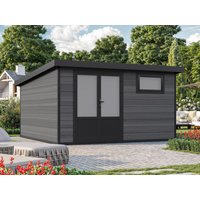 26% reduziert – WPC Holzgartenhaus Modell Style DeLuxe 13,70 m² 26% reduziert – WPC Holzgartenhaus Modell Style DeLuxe 13,70 m²