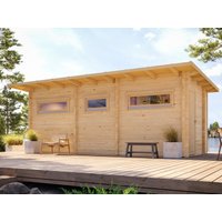 Fjordholz Saunahaus Modell Urhu 70 B Fjordholz Saunahaus Modell Urhu 70 B