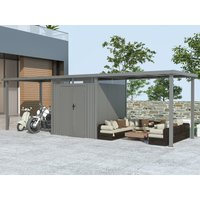 26 % reduziert: Metall Gerätehaus Modell Style 4,45 m² Spar-Set 3 26 % reduziert: Metall Gerätehaus Modell Style 4,45 m² Spar-Set 3