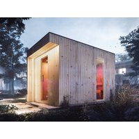 Fjordholz Design Saunahaus Modell Emine 2-Raum Rabatt: 18 % Fjordholz Design Saunahaus Modell Emine 2-Raum Rabatt: 18 %