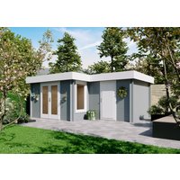 Fjordholz Flachdach Gartenhaus Modell Tobi 28 B Rabatt: 26 % Fjordholz Flachdach Gartenhaus Modell Tobi 28 B Rabatt: 26 %