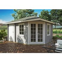 Fjordholz Gartenhütte Modell Kiano 70 B 4x3m Fjordholz Gartenhütte Modell Kiano 70 B 4x3m