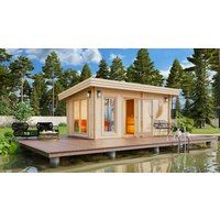 Fjordholz Saunahaus Modell Sahib Rabatt: 26 % Fjordholz Saunahaus Modell Sahib Rabatt: 26 %