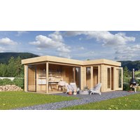 Fjordholz Gartenhütte Alu Concept Quinta 44 6x4m Fjordholz Gartenhütte Alu Concept Quinta 44 6x4m
