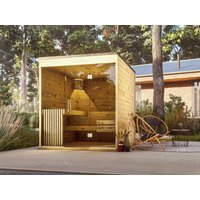 Fjordholz Design Saunahaus Modell Relax Fjordholz Design Saunahaus Modell Relax