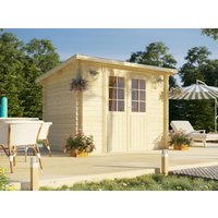 18% reduziert – Holzgartenhaus Modell Annika 28 A 18% reduziert – Holzgartenhaus Modell Annika 28 A