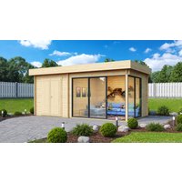 Fjordholz Gartenhaus Alu Concept 44 J Fjordholz Gartenhaus Alu Concept 44 J