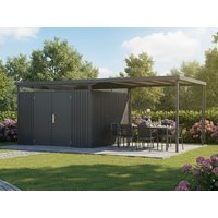 StarLine Metall Gerätehaus Modell Solidum 17,22 m²| Rabatt: 25%|5x3m StarLine Metall Gerätehaus Modell Solidum 17,22 m²| Rabatt: 25%|5x3m