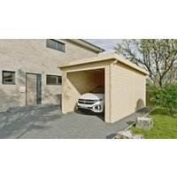 Fjordholz Holzgarage / Carport Modell Anja 28 Fjordholz Holzgarage / Carport Modell Anja 28