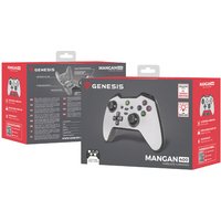 Genesis Gamepad MANGAN 400 kabellos weiß/schwarz (PC/Switch)
