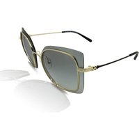 Michael Kors Phuket MK1040 Women's Sunglasses 101411 Shiny Pale Gold/Grey