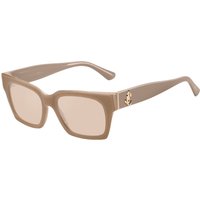 Jimmy Choo Jo/S Women's Sunglasses KON/2S Beige Glitter/Pink Flash