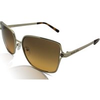 Michael Kors Cancun MK1087 Women's Sunglasses 101418 Shiny Light Gold/Brown Sunset Gradient