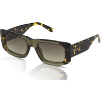 Mulberry Noah SML187 Sunglasses 073M Shiny Olive Green/Brown/Green Gradient