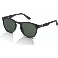 Police Beyond Lite 1 SPLF60E Men's Sunglasses 0Z42 Total Shiny Black/Grey/Green