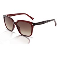 Ted Baker Ramona TB1676 Women's Sunglasses 249 Crystal Wine/Brown Gradient