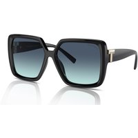 Tiffany & Co. TF4206U Women's Sunglasses 80019S Black/Azure Blue Gradient