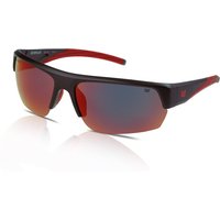 Caterpillar CTS-8022 Men's Sunglasses 108P Matte Metallic Grey-Red/Red Mirror Polarised
