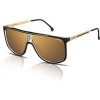 Carrera 1056/S Men's Sunglasses 2M2/YL Black-Gold/Gold Contrast
