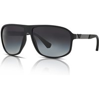 Emporio Armani EA4029 Men's Sunglasses 50638G Rubber Black/Grey Gradient