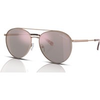 Michael Kors Arches MK1138 Women's Sunglasses 11084Z Rose Gold/Rose Gold Mirror