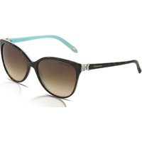 Tiffany & Co. TF4089B Women's Sunglasses 81343B Havana On Tiffany Blue/Brown Gradient