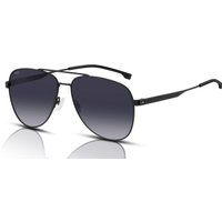 Boss 1641/S Men's Sunglasses 003/9O Matte Black/Dark Grey Gradient