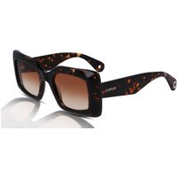 Lanvin LNV649S Women's Sunglasses 234 Dark Havana/Brown Gradient