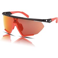 Adidas Sport CMPT Aero Lite SP0071 Men's Sunglasses 05L Black/Roviex Mirror