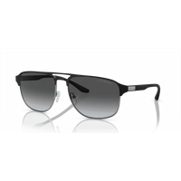 Emporio Armani EA2144 Men's Sunglasses 336511 Matte Gunmetal/Black/Polarised Grey Gradient