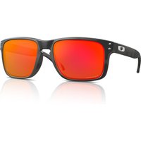 Oakley Holbrook OO9102 Men's Sunglasses 9102E9 Matte Black Camo/Prizm Ruby