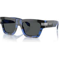 Versace VE4464 Men's Sunglasses 545887 Havana Blue/Dark Grey 52mm