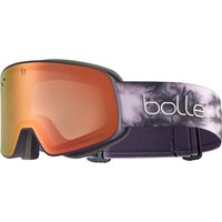Bolle Nevada BG096019 Medium-Large Unisex Ski Goggles Plum Tie & Dye Matte/Phantom Fire Red Cat 1 to 3